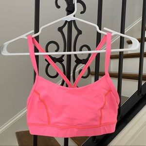 Lululemon Hot Pink Bra - Size 6